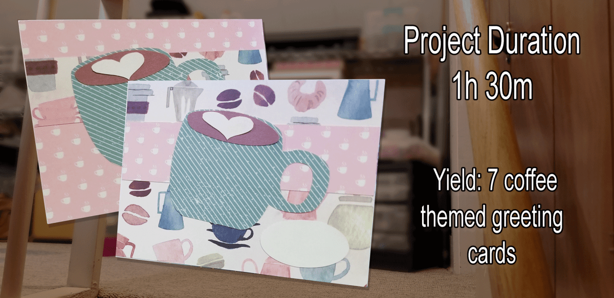 Making A Coffee Themed Greeting&nbsp;Card