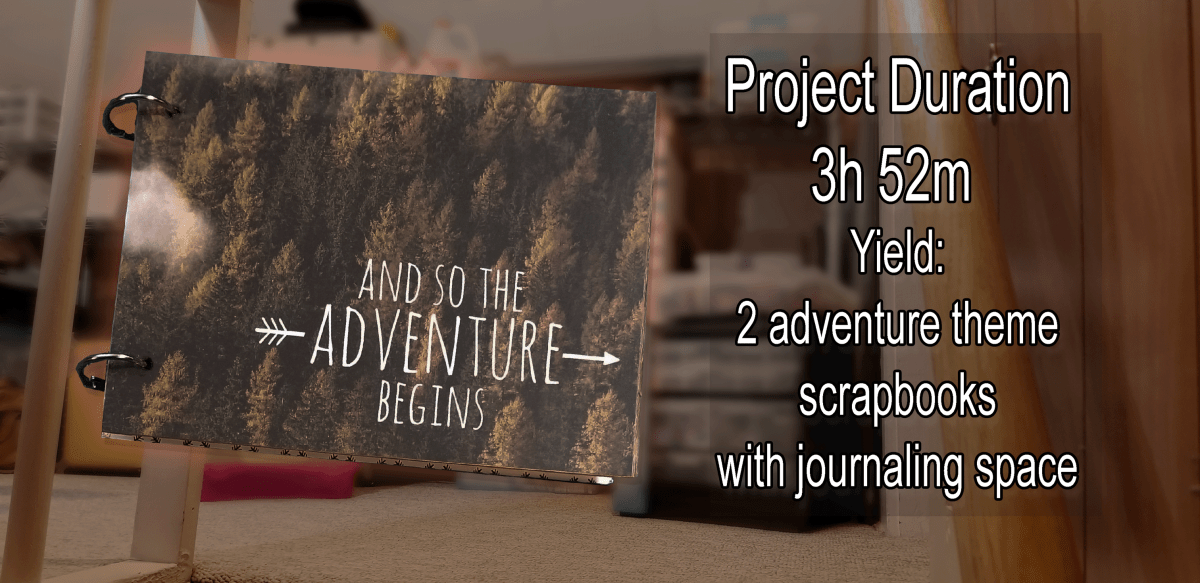 Making an Adventure Journal from&nbsp;Cardstock